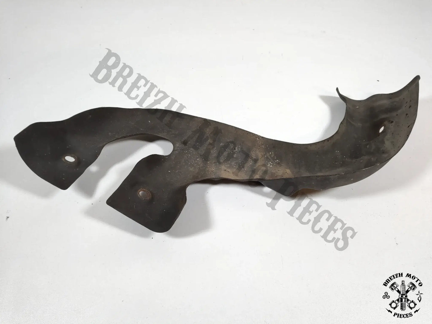 Pare-chaleur collecteur d'échappement droit