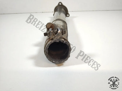 Tube intermédiaire silencieux droit